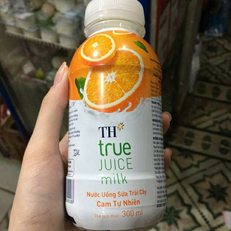 nước uống sữa trái cây TH true milk dâu/ cam 300ml