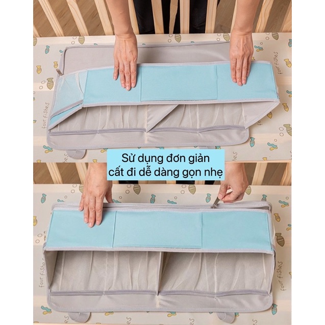 Túi đựng tã lót treo nôi cho trẻ em