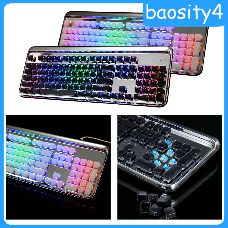 (Hàng Mới Về) Set 4 Nút Bàn Phím Trong Suốt Cao Cấp Tiện Dụng 108 Phím | BigBuy360 - bigbuy360.vn