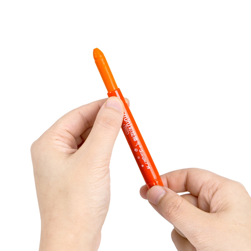 Bút sáp màu nước GuangBo 12-24-36 màu H02400-01-02 tặng kèm cọ vẽ - dùng được thành màu nước độc đáo