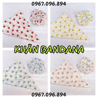 KHĂN BANDANA 50x50 XINH XẮN CUTE