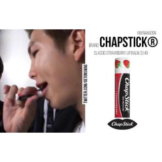 Son dưỡng CHAPSTICK BTS RM sử dụng (cheap moment)