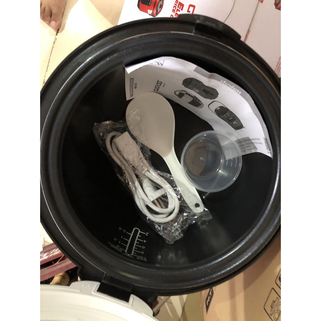 Nồi cơm điện Cuckoo 2 lít Hàn Quốc GK208 - Lòng niêu đỏ ánh kim [ Bảo hành 12 tháng ] | BigBuy360 - bigbuy360.vn
