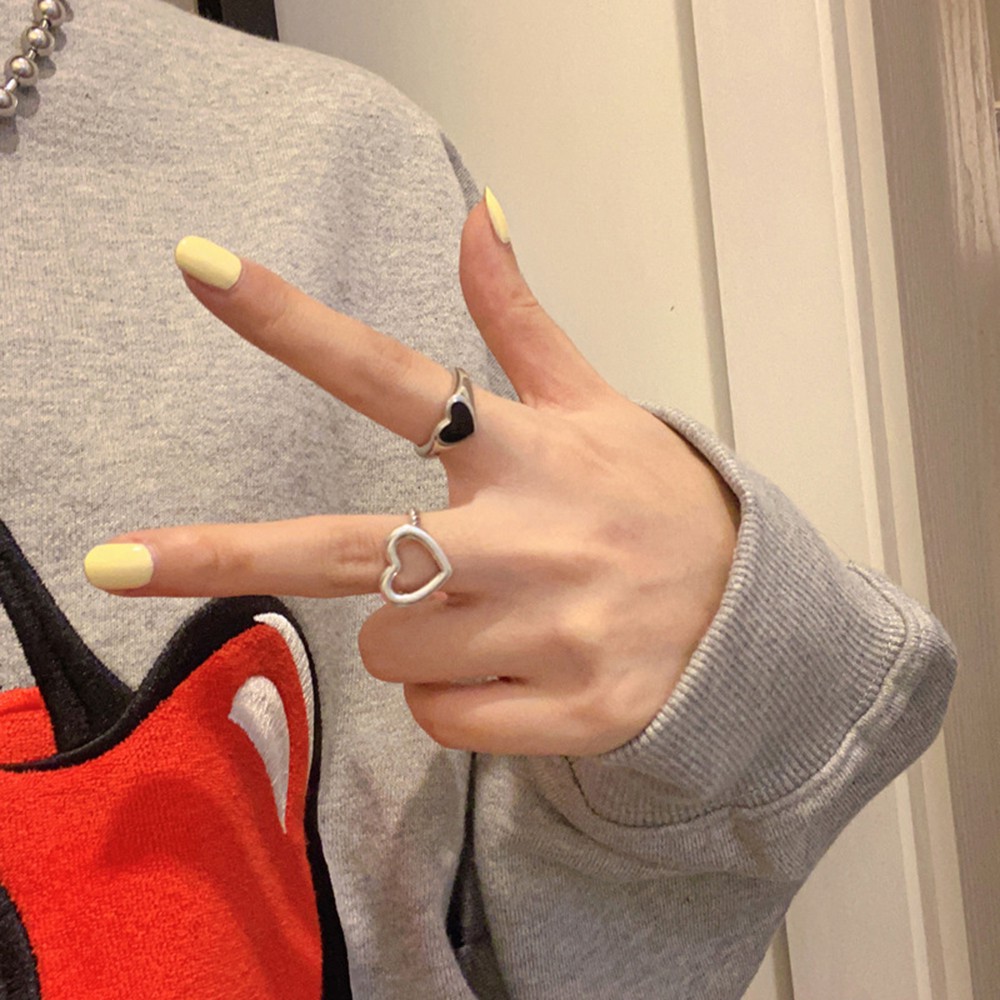 Nhẫn Đeo Tay Kim Loại Phong Cách Retro Cho Nữ