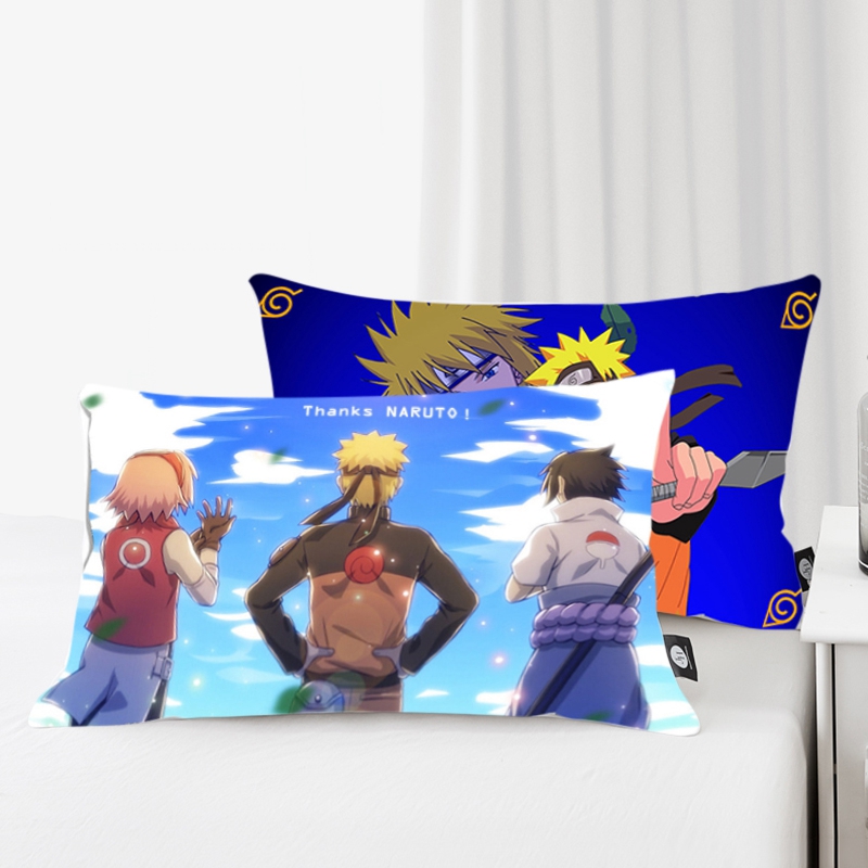 Vỏ Gối In Hình Hoạt Hình Naruto Kích Thước 50x30cm