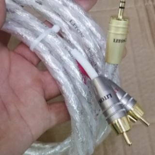 Dây 3.5 ra av liton bạc
