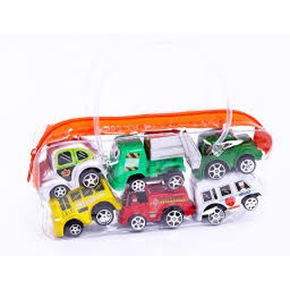 BỘ 6 Ô TÔ ĐỒ CHƠI CHO BÉ