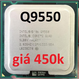 CPU Q9550 chip Quad 9550