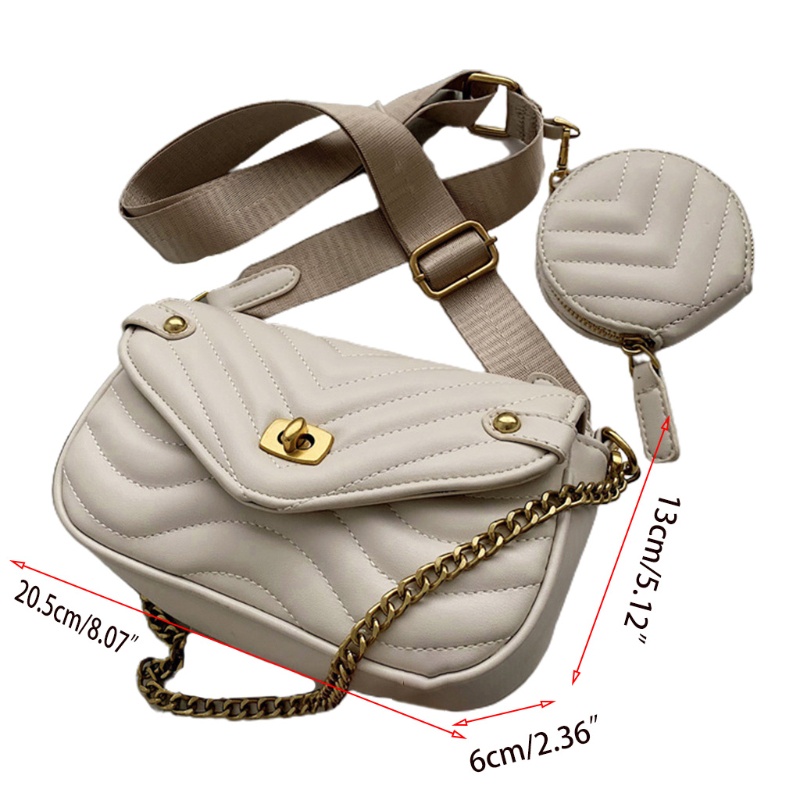 Túi Đeo Chéo Giả Da Thời Trang Hàn Cho Nữ