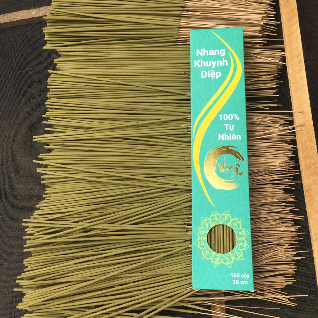 Nhang khuynh diệp 160 cây 38cm hoặc 25cm nhang sạch nguyên chất