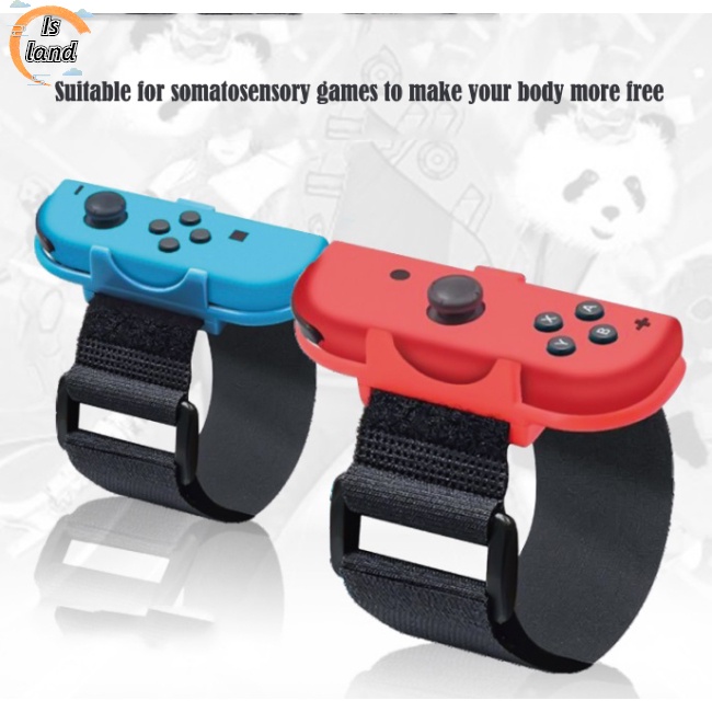 1 Cặp Dây Đeo Co Giãn Có Thể Điều Chỉnh Cho Tay Cầm Chơi Game Nintendo Switch Joy-Con