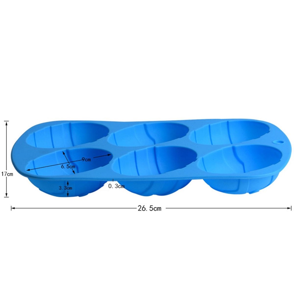 Khuôn Silicone Làm Bánh Hình Quả Trứng Phục Sinh