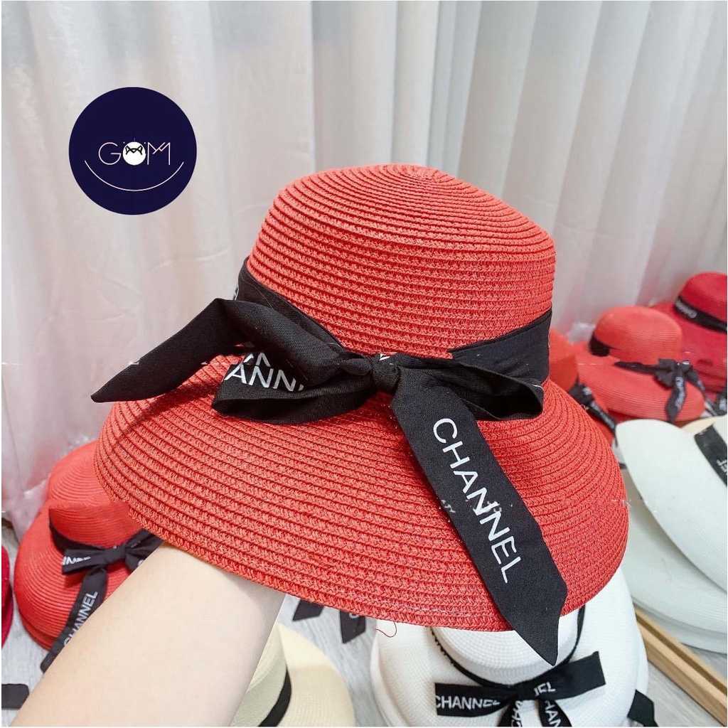 Nón cói đi biển nhiều màu