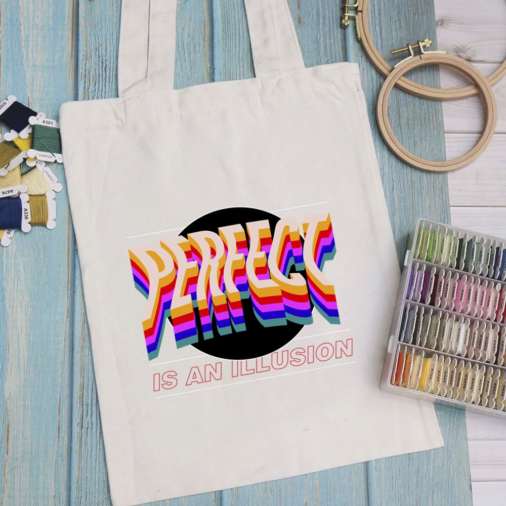 Túi vải túi Tote CHAKRART - Mẫu 8 vải canvas dày đẹp cho nữ có khóa miệng đi học đi chơi. In hình theo yêu cầu