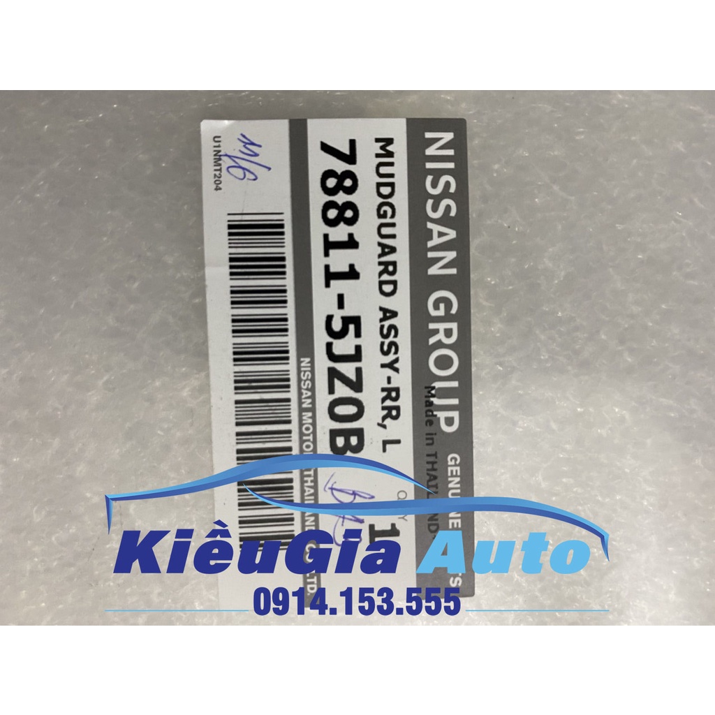 CHẮN BÙN BÁNH SAU NISSAN NAVARA CHÍNH HÃNG
