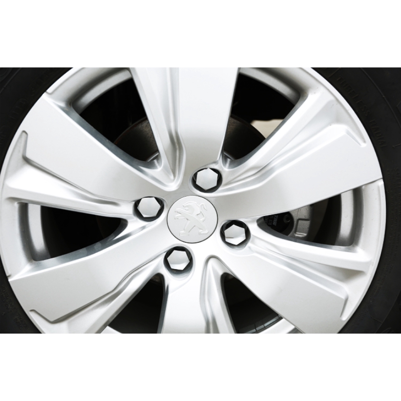 Set 16 / 20 nút bọc bảo vệ đai ốc bánh xe chuyên dụng cho Peugeot 207 208 301 307 308 408 508 2008 3008 kích thước 19mm
