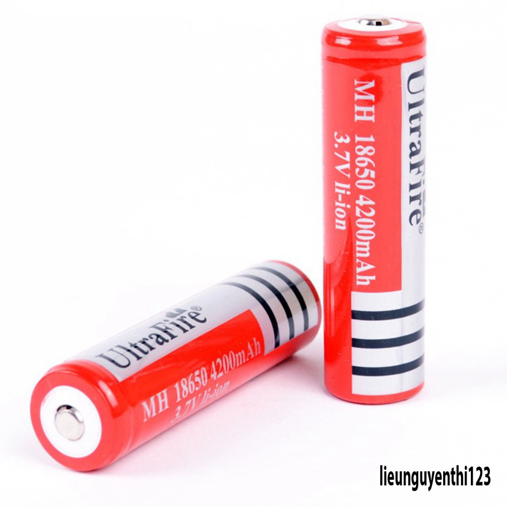 Pin 18650 ULTRAFIRE 3.7v Dung Lượng Cao Và Có Thể Sạc
