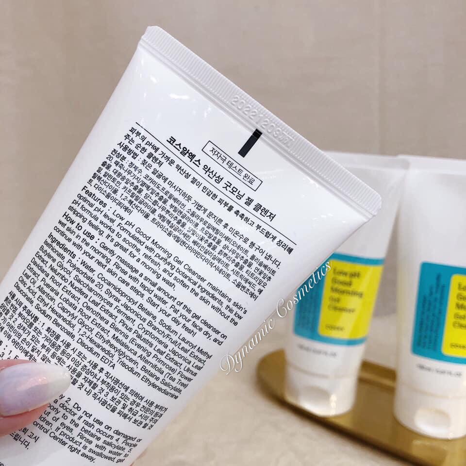 Sữa rửa mặt dạng gel Cosrx low pH good morning gel cleanser 150ml