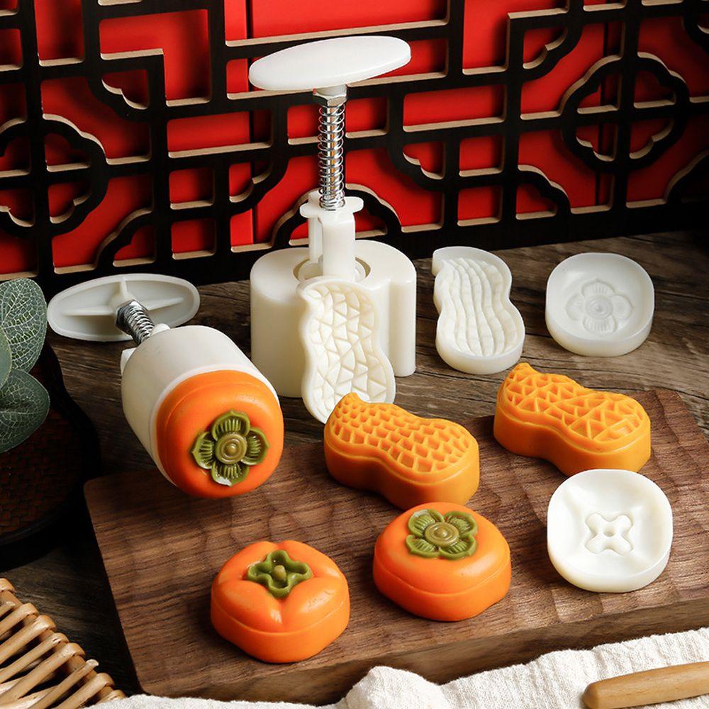 Khuôn Làm Bánh Trung Thu Dạng Nhấn Dễ Thương