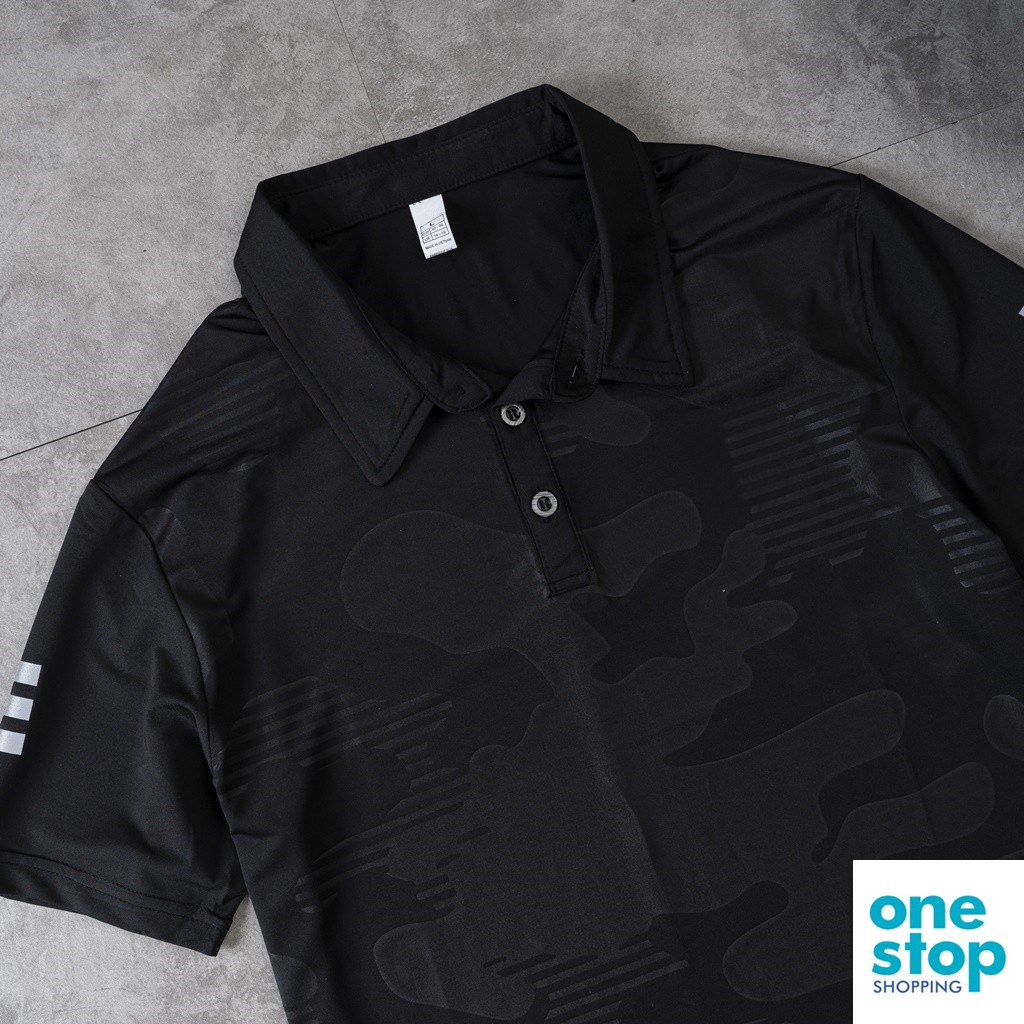 Áo thun có cổ thời trang mặc nhà nam chất liệu vải thun lạnh One shop