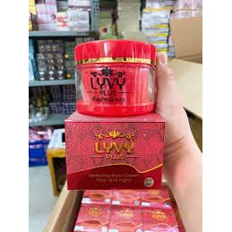 Kem. Body Lyvy Plus Đỏ Ngày Và Đêm Trắng-mịn-da 250g Cty