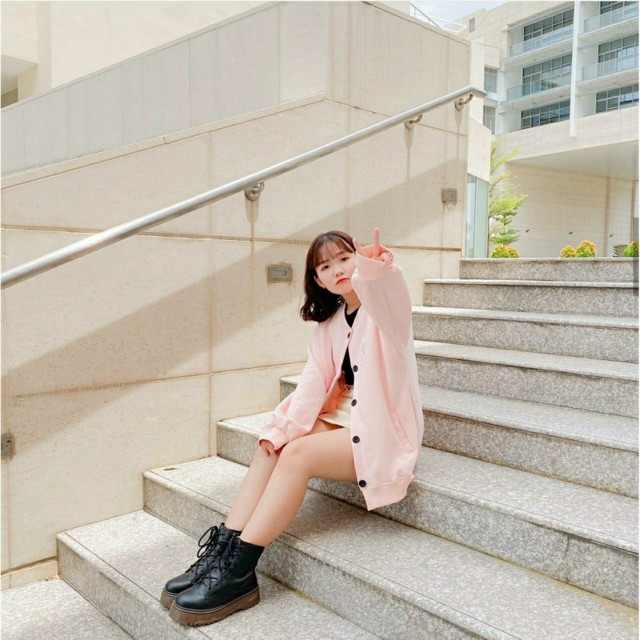 FREESHIP 50K - Áo Cardigan Thêu TRÁI TIM COZY Unisex-CDGINTIM | BigBuy360 - bigbuy360.vn