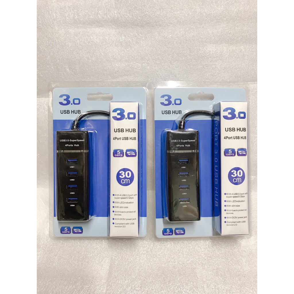 Bộ chia USB 3.0 4 Post chia từ 1 thành 4 cổng usb
