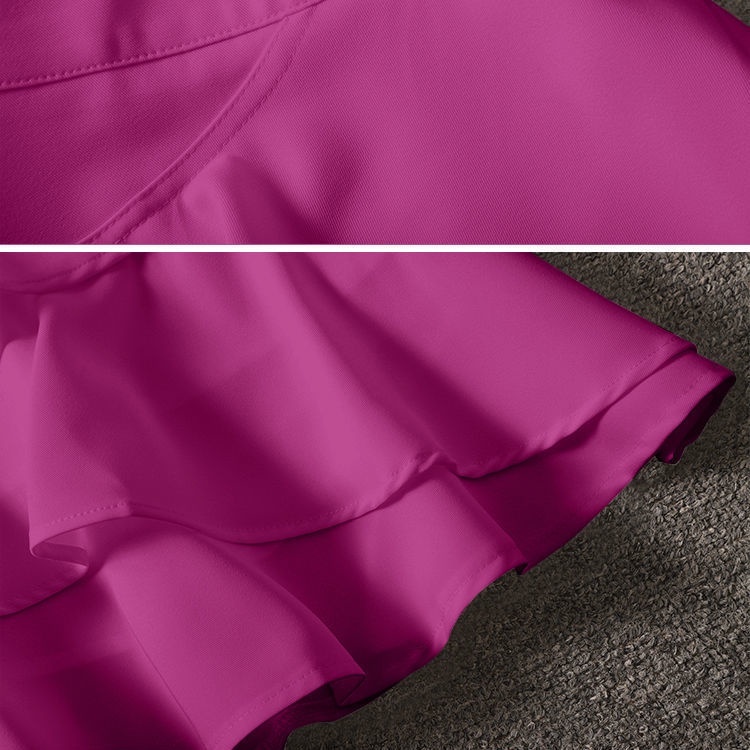 Chân Váy Tầng Dáng Chữ a Lưng Thun Co Giãn Phong Cách Hàn Quốc Thời Trang Cho Nữ