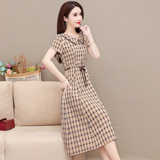 Váy Đầm Kẻ Hàng Quảng Châu