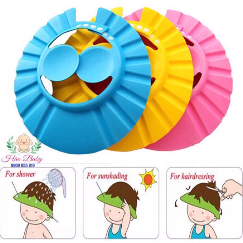 mũ gội đầu cho bé từ 0-6 tuổi