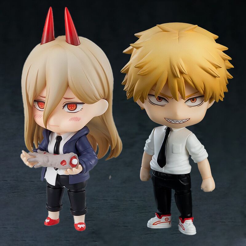 Mô Hình Đồ Chơi Nhân Vật Anime Chainsaw Man Q Nendoroid #1560 Denji #Hộp Quà Búp Bê 1580 Mặt Chuyển Động Bằng PVC Thay Đổi Khuôn Mặt