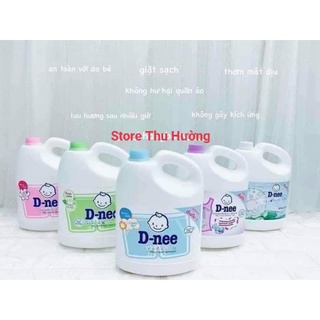 Nước Giặt Dnee Thái Lan 3lit đủ màu, cam kết hàng chính hãng