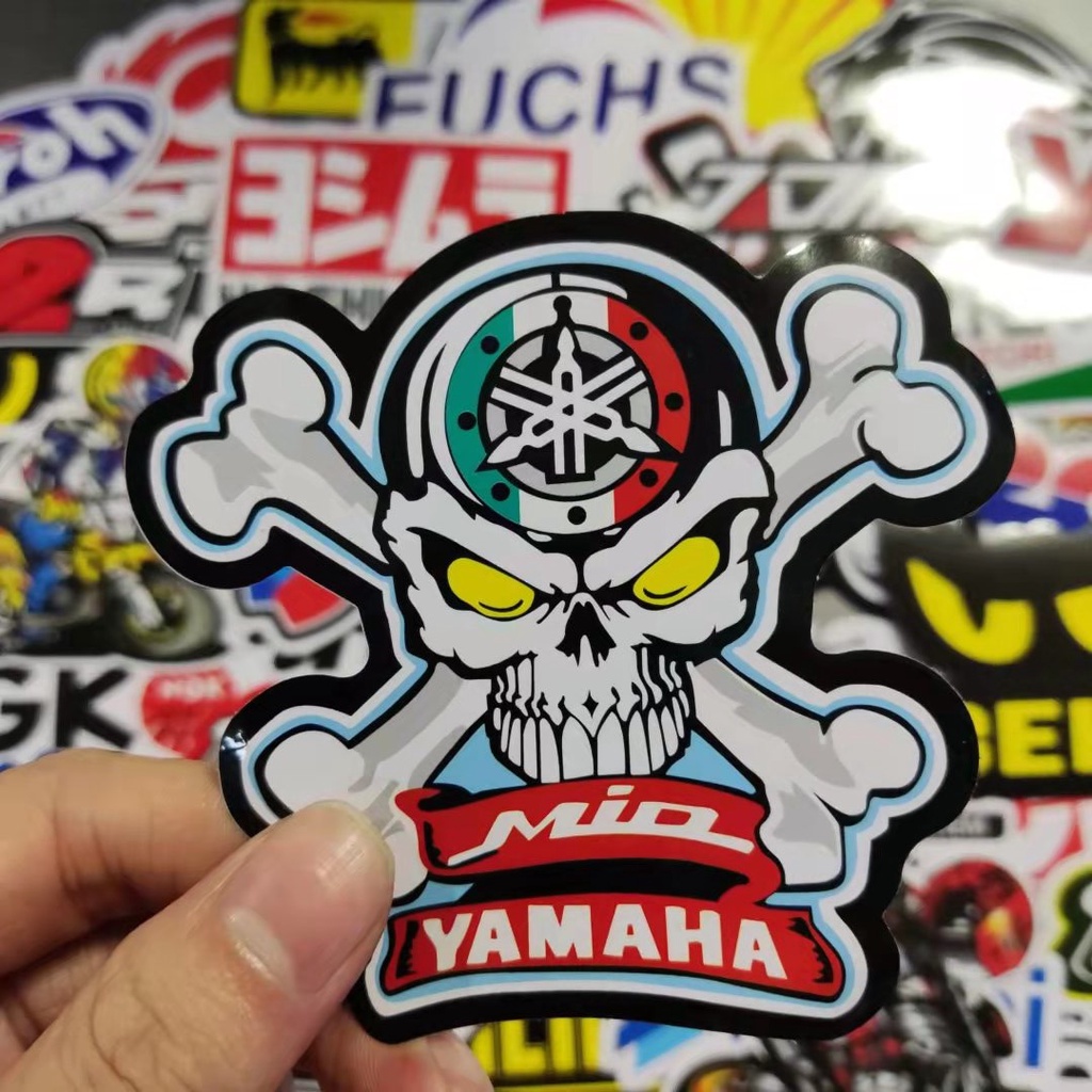 40 Miếng Dán Trang Trí Xe Máy Chống Thấm Nước