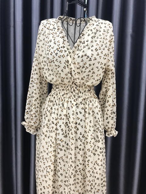 ĐẦM MAXI CỔ TIM ĐẮP CHÉO TAY DÀI (nhiều màu, Khách đặt hàng ib shop check hàng còn-hết nhé | BigBuy360 - bigbuy360.vn