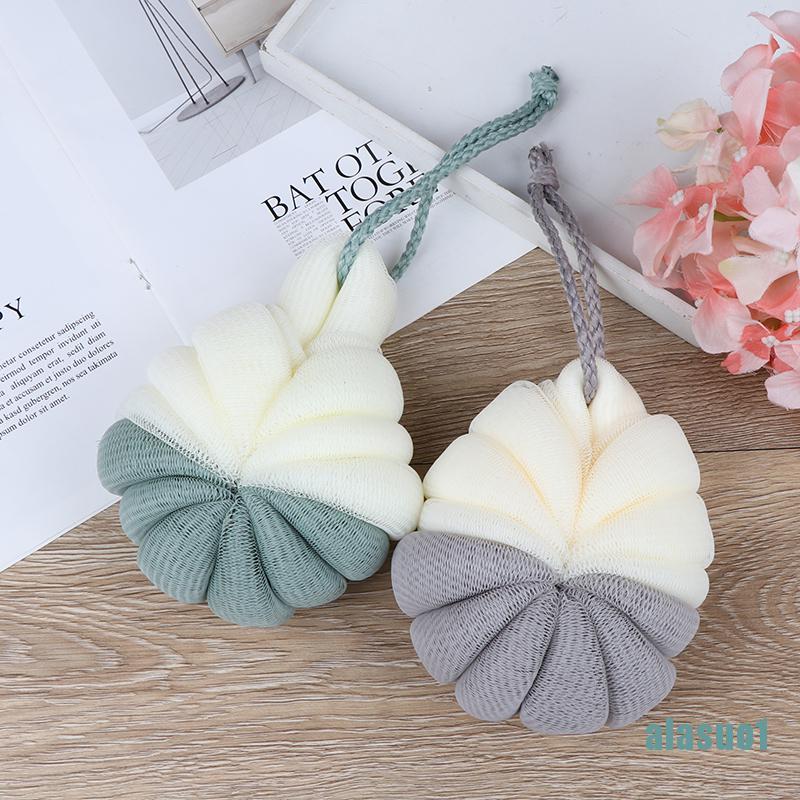 Bông Tắm Cotton Lưới Siêu Mềm Tẩy Tế Bào Chết 1 Cái