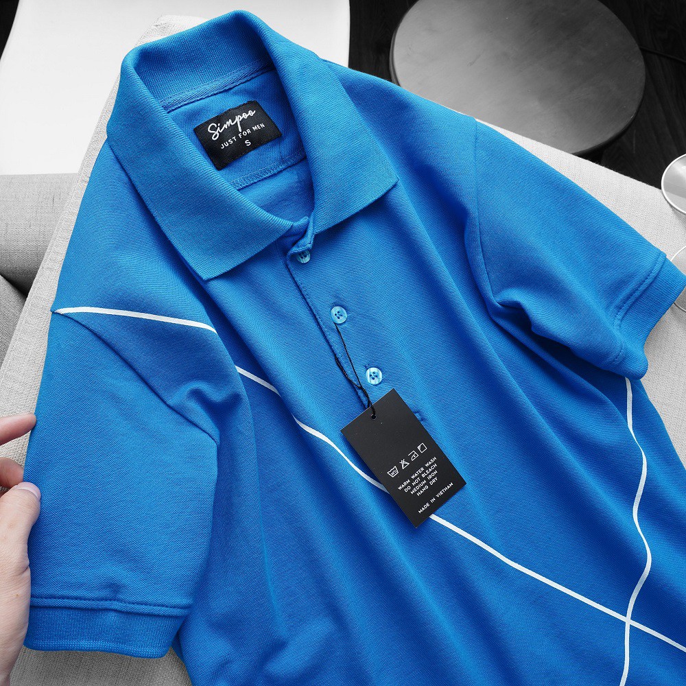 Áo thun Nam cổ bẻ tay ngắn - B045 | BigBuy360 - bigbuy360.vn