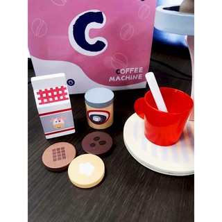 Đồ chơi nhà bếp - Máy pha cafe bằng gỗ