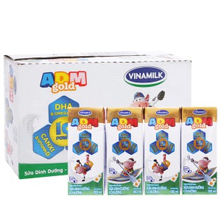 Freeship Sữa tiệt trùng Vinamilk ADM Gold 180ml