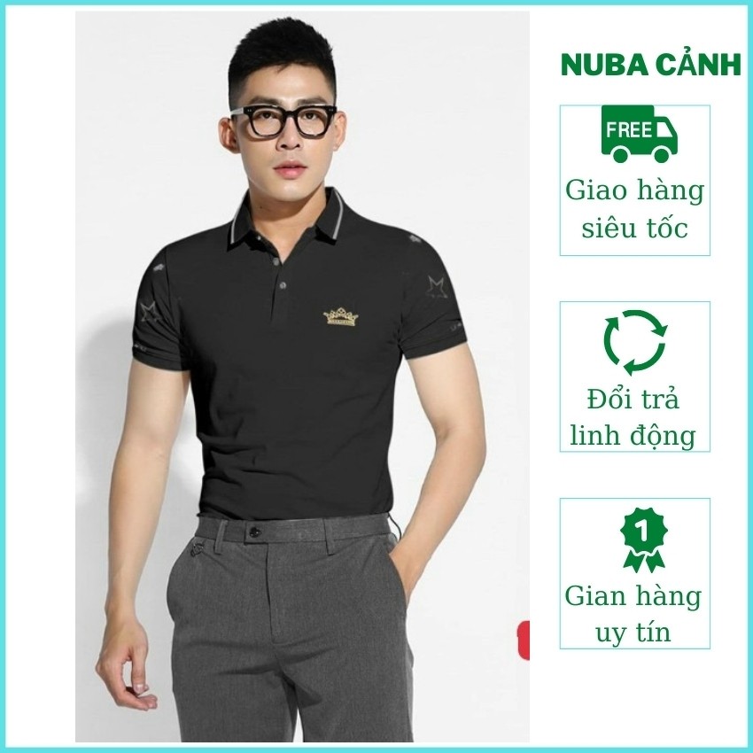 Áo thun nam nữ cổ bẻ cao cấp, ao phông chất vải polo, thấm hút mồ hôi 89 TAKA