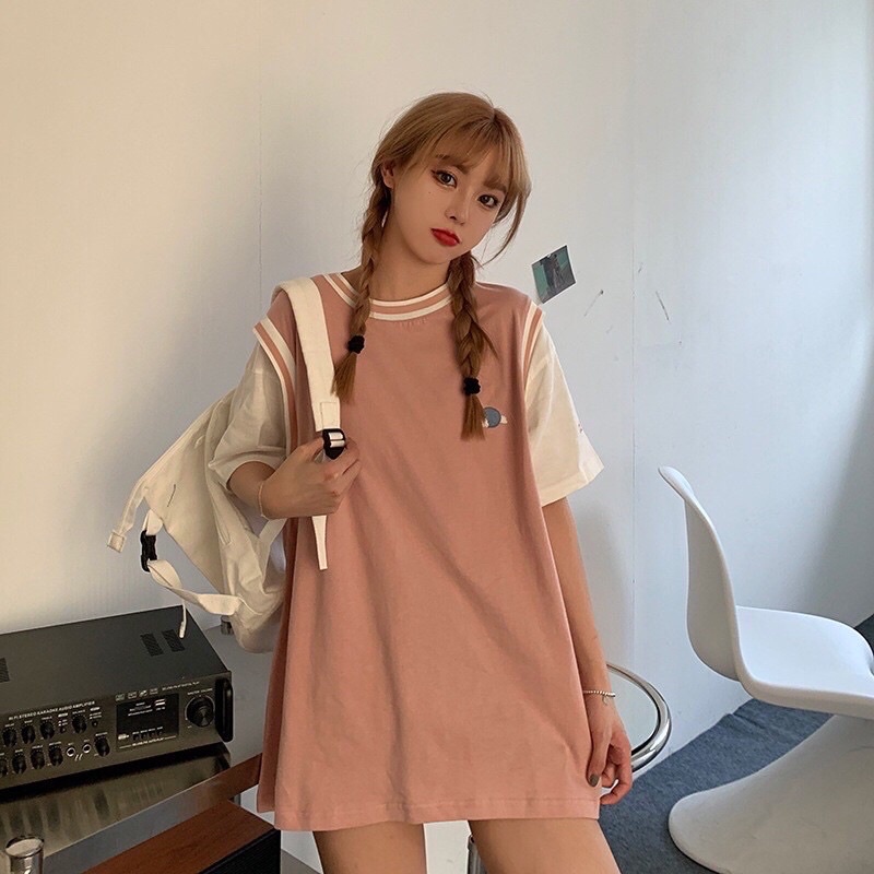 Áo thun tay lỡ nam nữ From rộng, áo phông Unisex thêu hình thời tiết cực chất