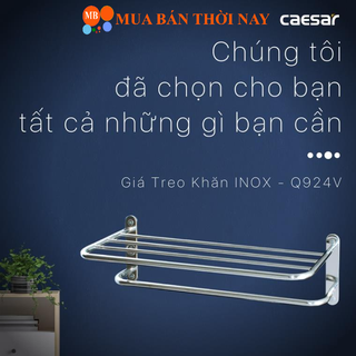 Kệ treo khăn Caesar Q924V 2 tầng