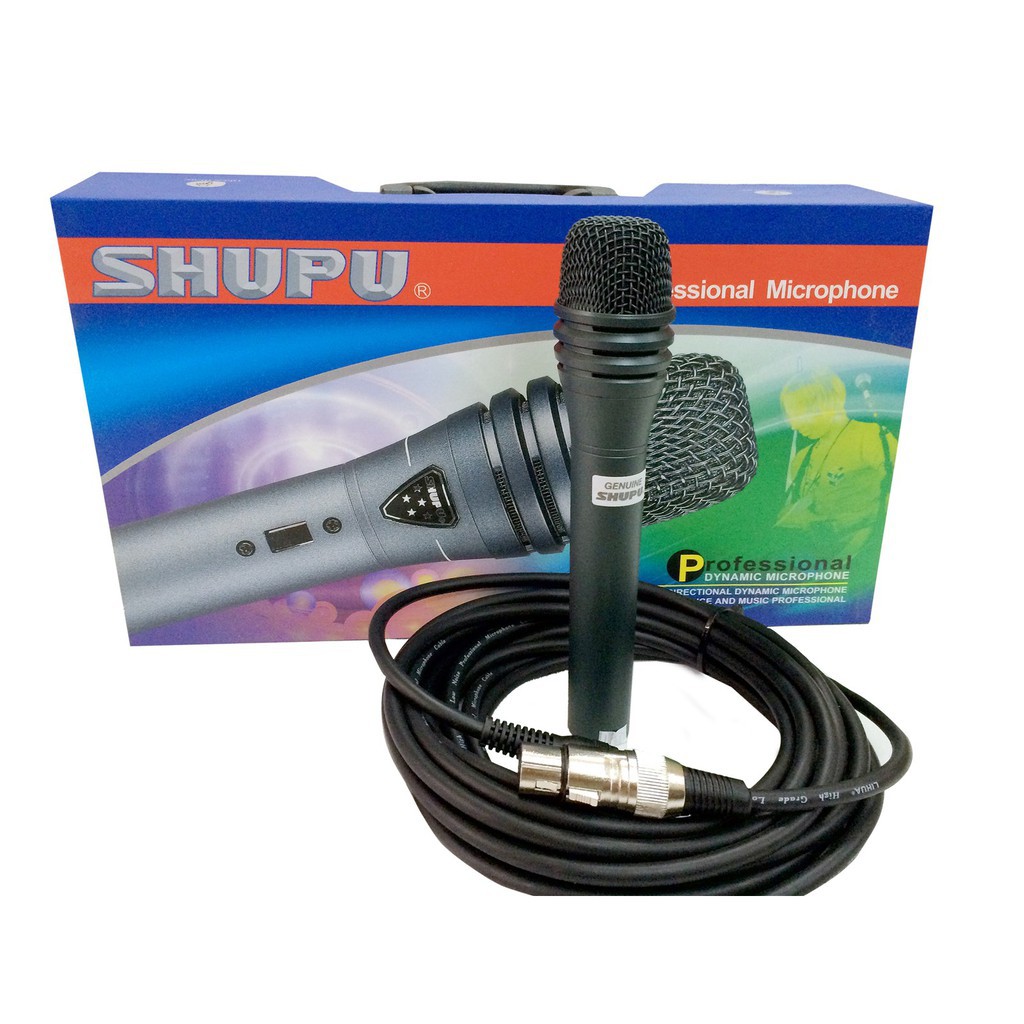 Micro có dây Shupu SM-8000 - Loại mic shupu xịn