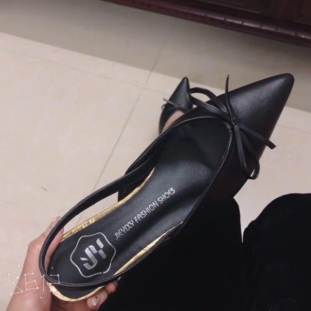 Sục quai nơ xinh ba màu