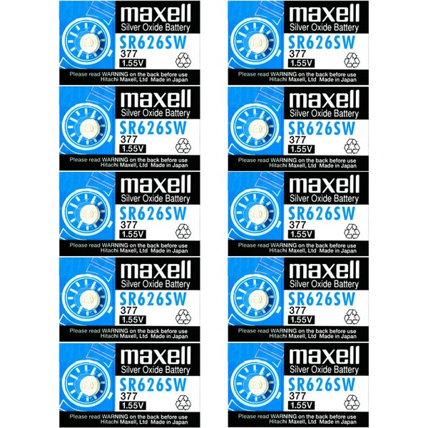 Pin Maxell SR626SW Combo 10 thumbnail