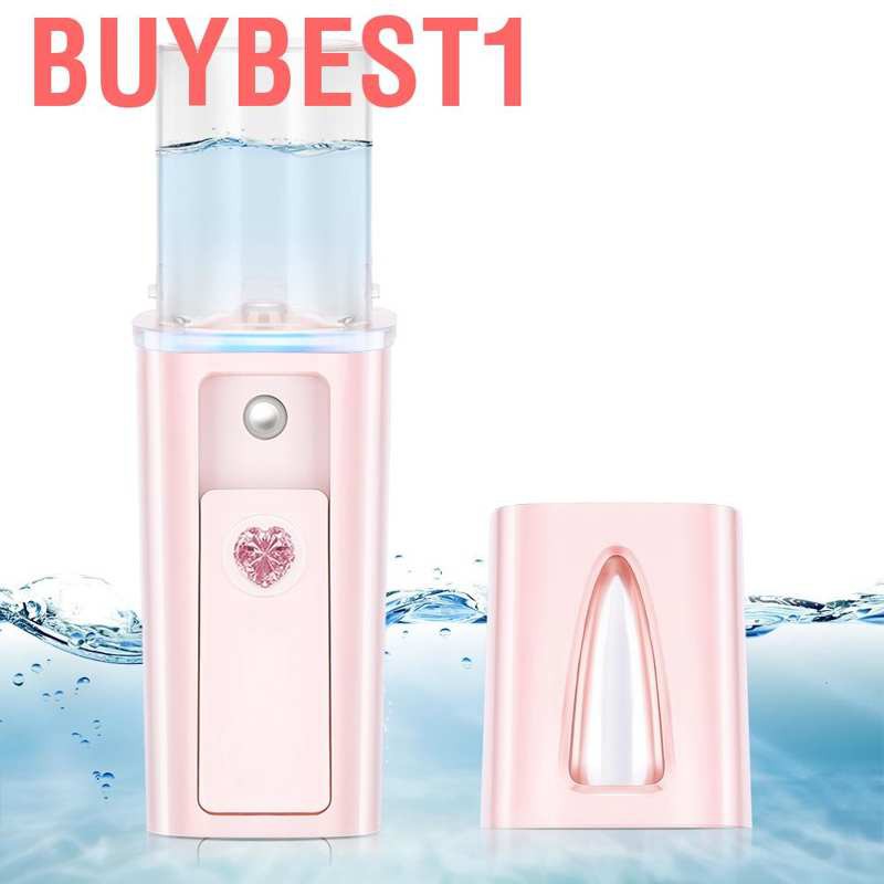 Buybest1 Mini Facial Face Steamer Deep Pore Mist Thermal Sprayer Spa Skin Cleanser Beauty