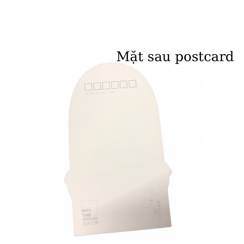Chebishop Bookmark postcard thẻ đánh dấu Vô diện radom 2 thẻ