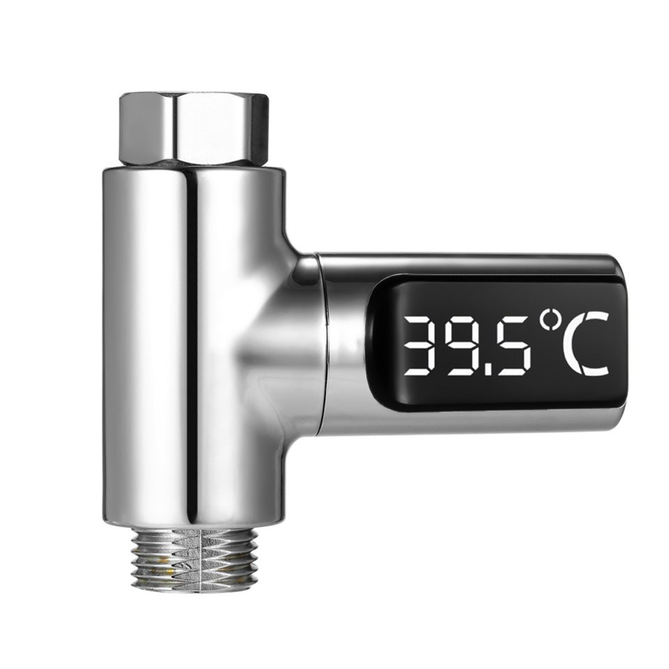 Nhiệt kế nước Màn hình LED Màn hình vòi hoa sen tự tạo nhiệt độ