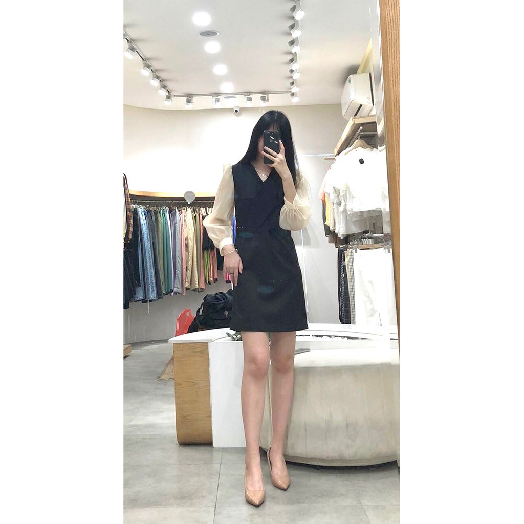 [Mã FATHANG5 giảm 10K đơn 50K] Đầm dáng suông cổ chữ V CỰC ĐẸP HYO28103 Redshop Offical store | BigBuy360 - bigbuy360.vn