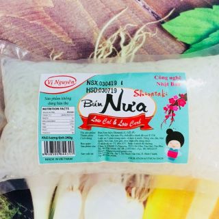 BÚN NƯA MÌ NƯA MIẾN NƯA PHỞ NƯA DAS KETO LOWCARB GÓI 240G