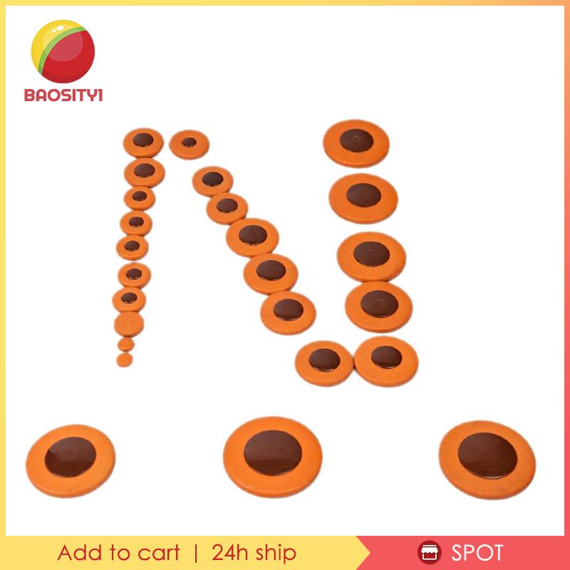 Bộ 25 miếng đệm kèn Saxophone Alto thay thế màu cam